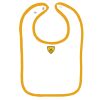 Infant Contrast Trim Terry Bib Thumbnail