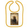 Infant Contrast Trim Terry Bib Thumbnail